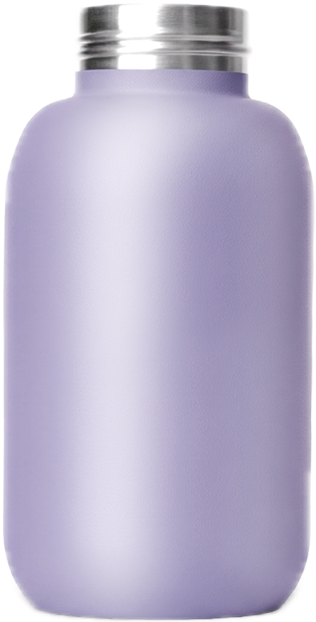 myGEN Flask 16 oz in Taro Purple
