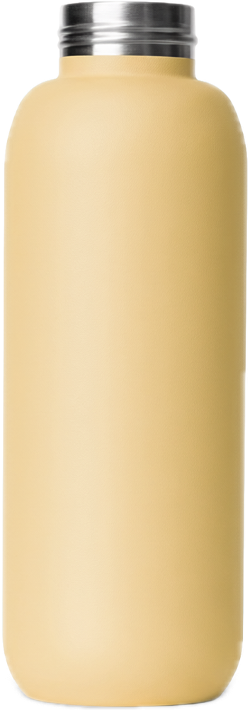 myGEN Flask 25 oz in Citrus Yellow