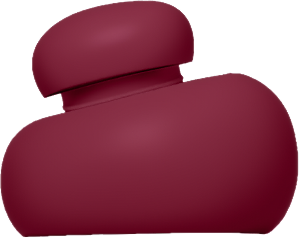 Cloud Lid in Burgundy