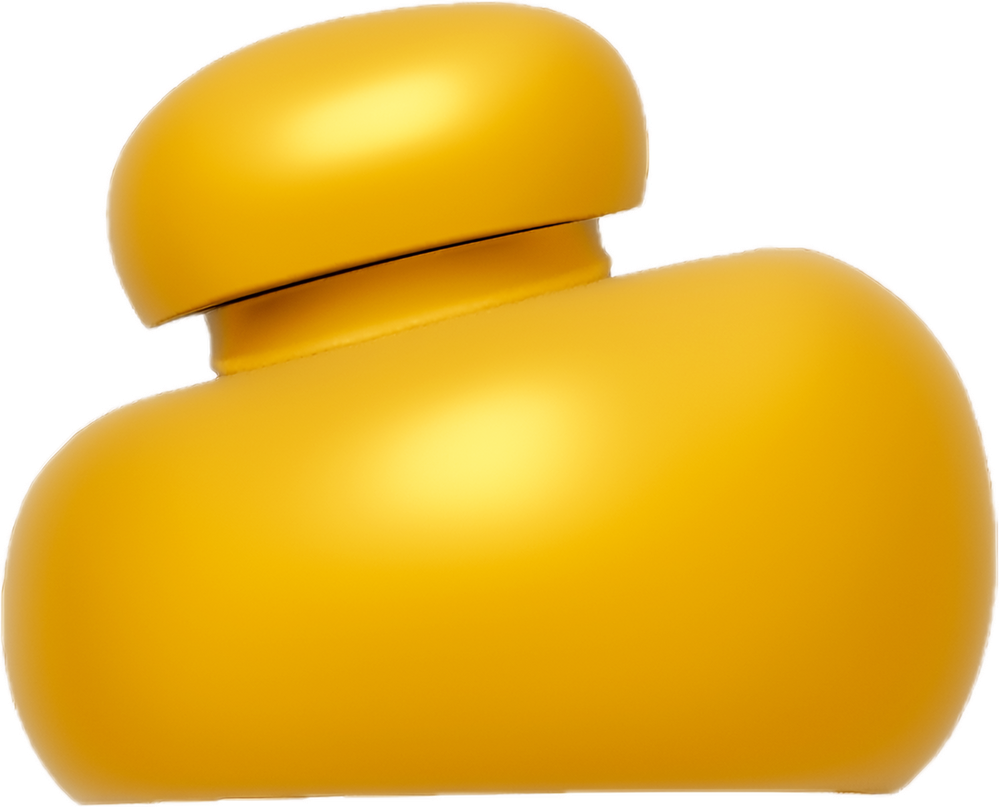 Cloud Lid in Mustard Yellow