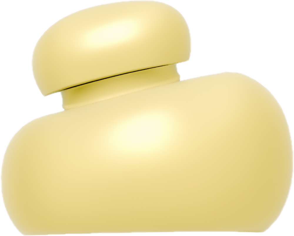 Cloud Lid in Citrus Yellow