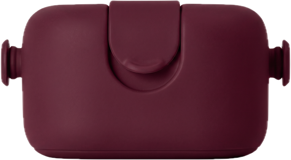 Cubo Lid in Burgundy