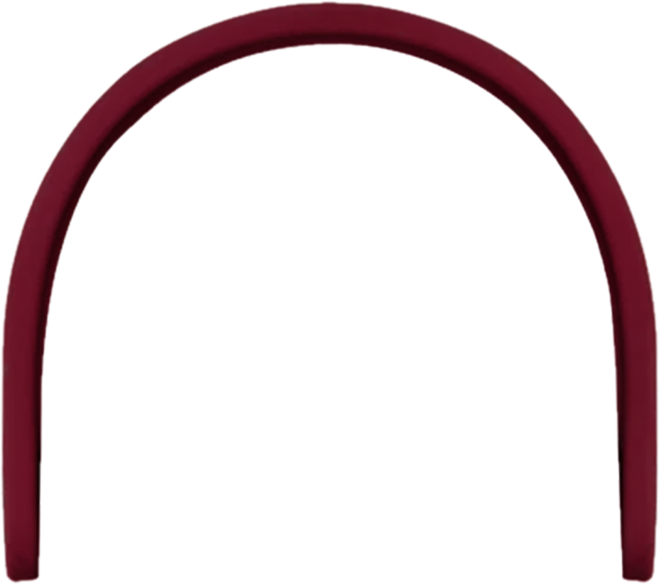Cubo Band in Burgundy