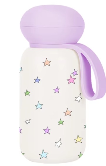 myGEN Flask 16 oz in Lavender Star