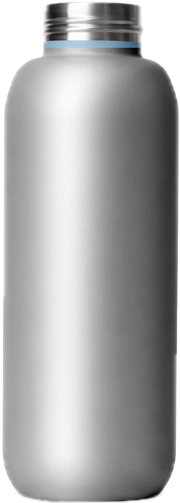 myGEN Flask 25 oz — Premium Chrome