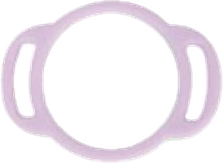 Safety Ring in Lavender