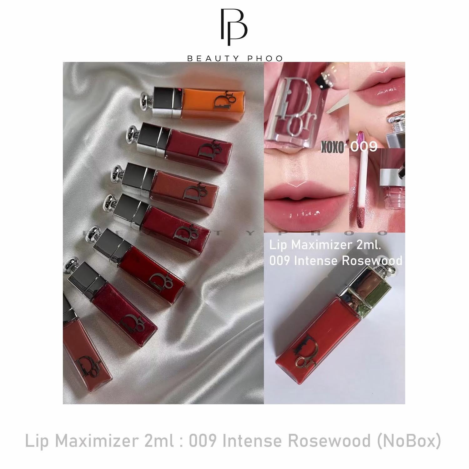 Dior Lip Maximizer 2ml : 009 Intense​ Rosewood (NoBox) — Variant image