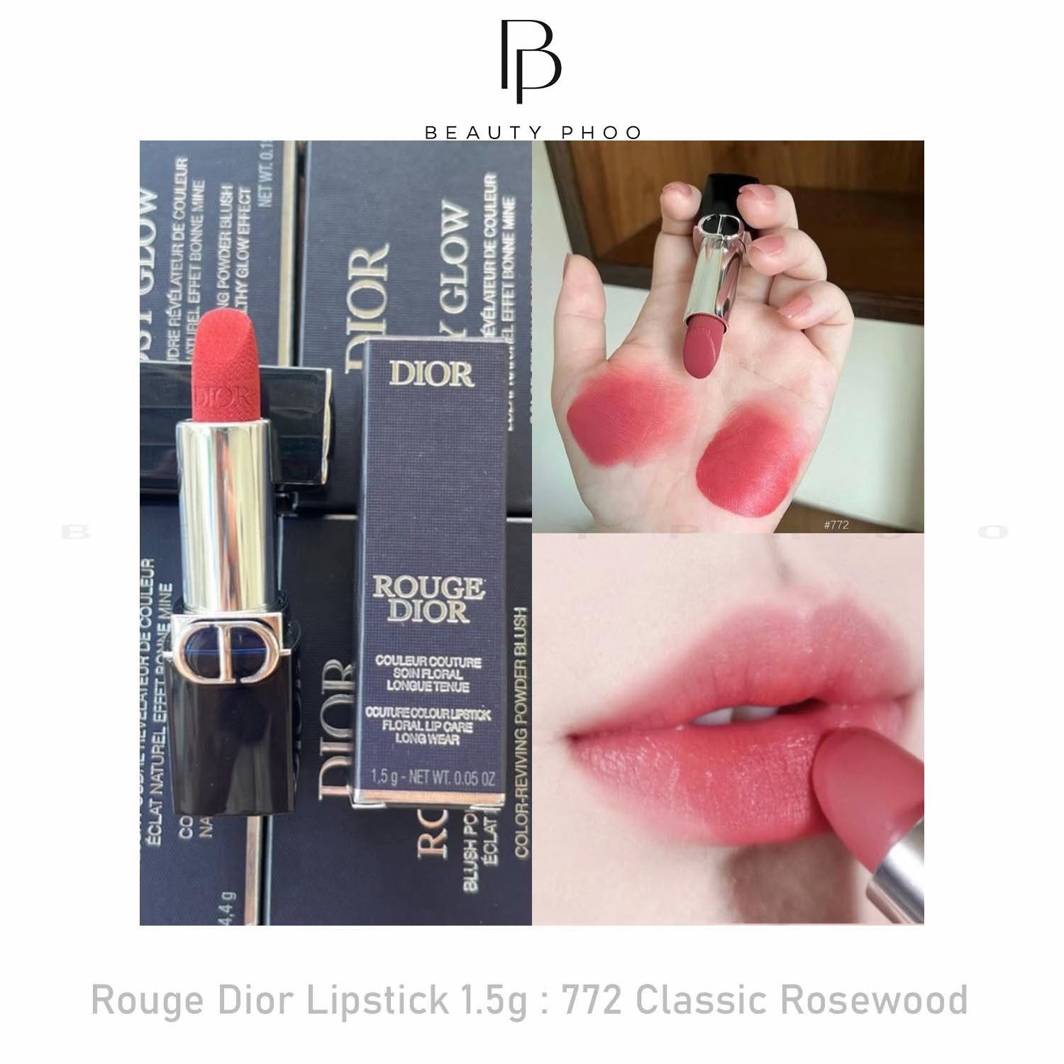 Rouge Dior Lipstick - Comfort and Long Wear - Hydrating Floral Lip Care — Variant image