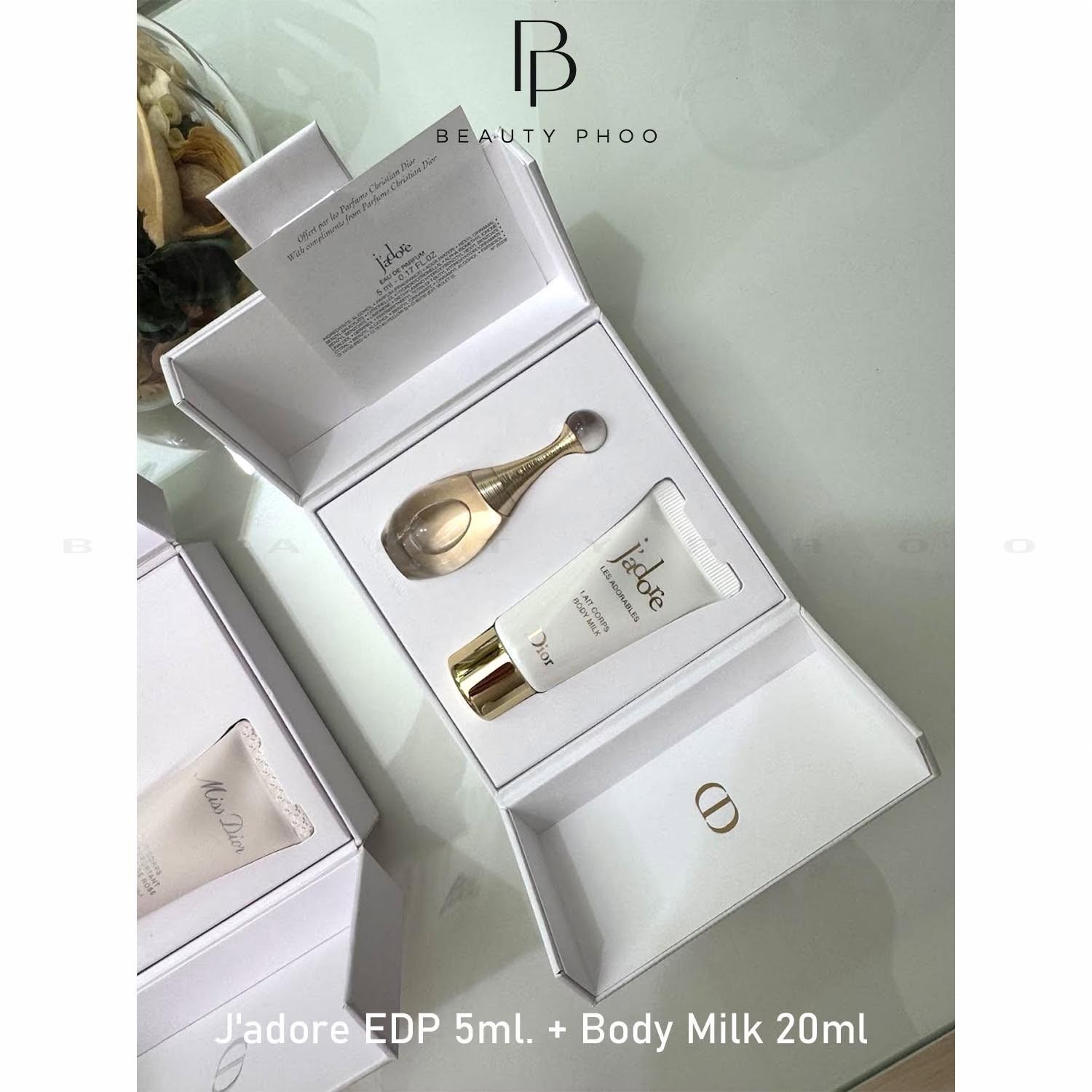 Dior J'adore EDP 5ml. + Body Milk 20ml — Variant image