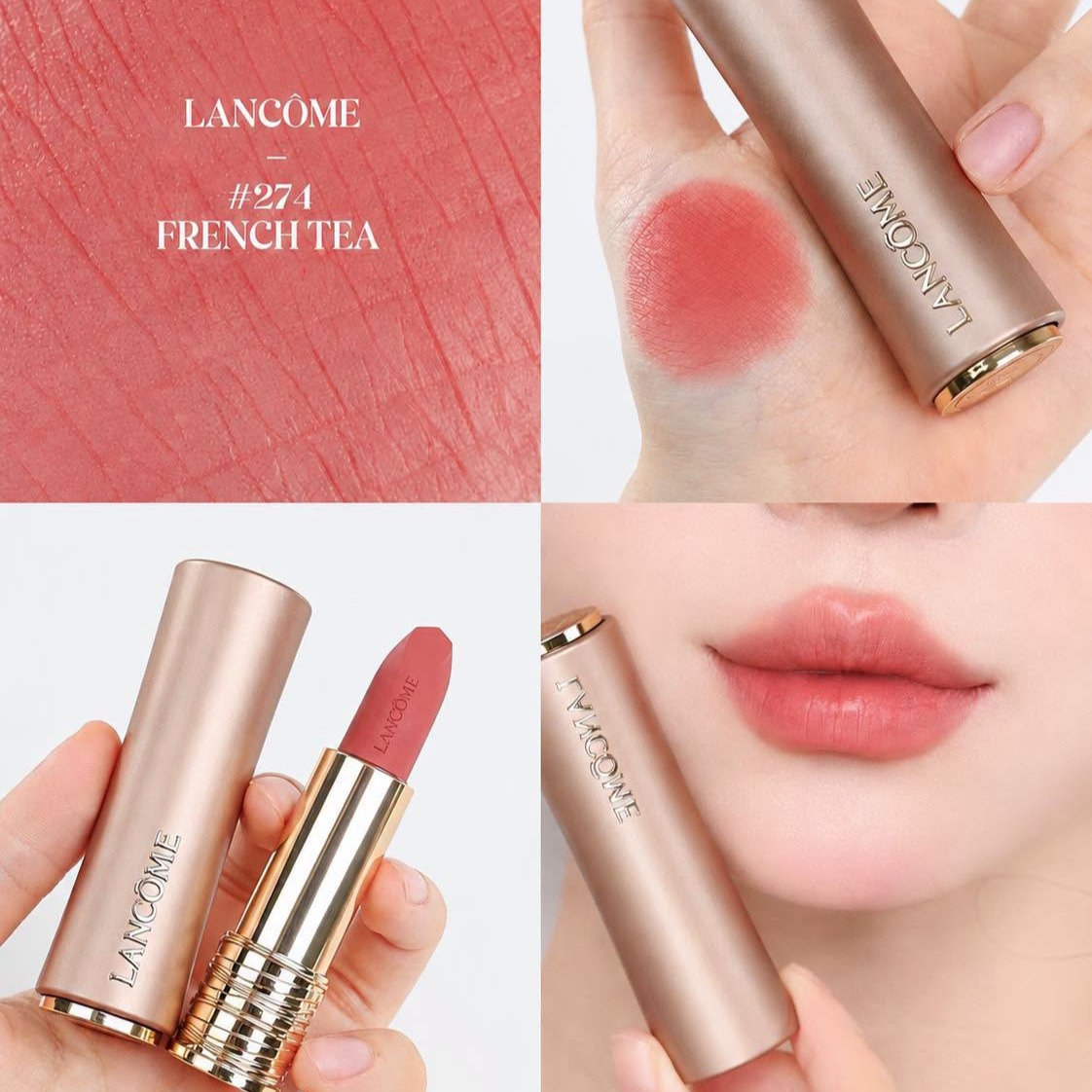 Lancome Lipstick 274 French Tea