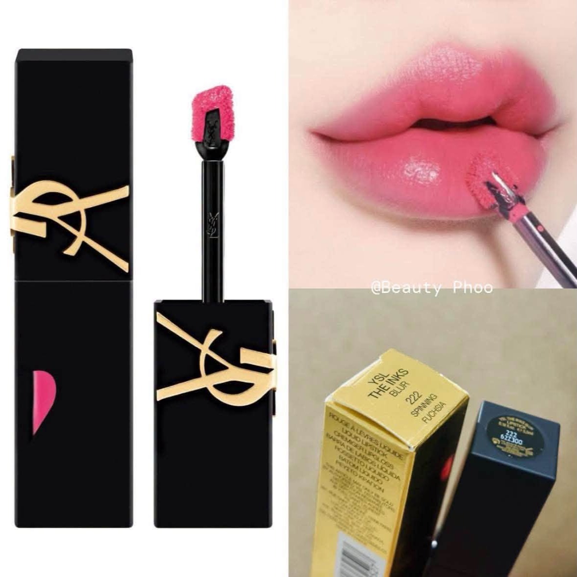 YSL 222 SPINNING FUCHSIA 5.5ml ( full size-with box) — Variant image