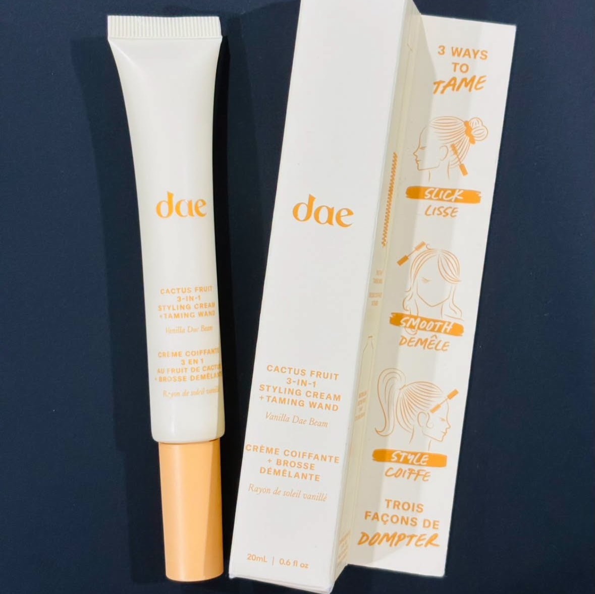 DAE Hair styling cream + taming wand