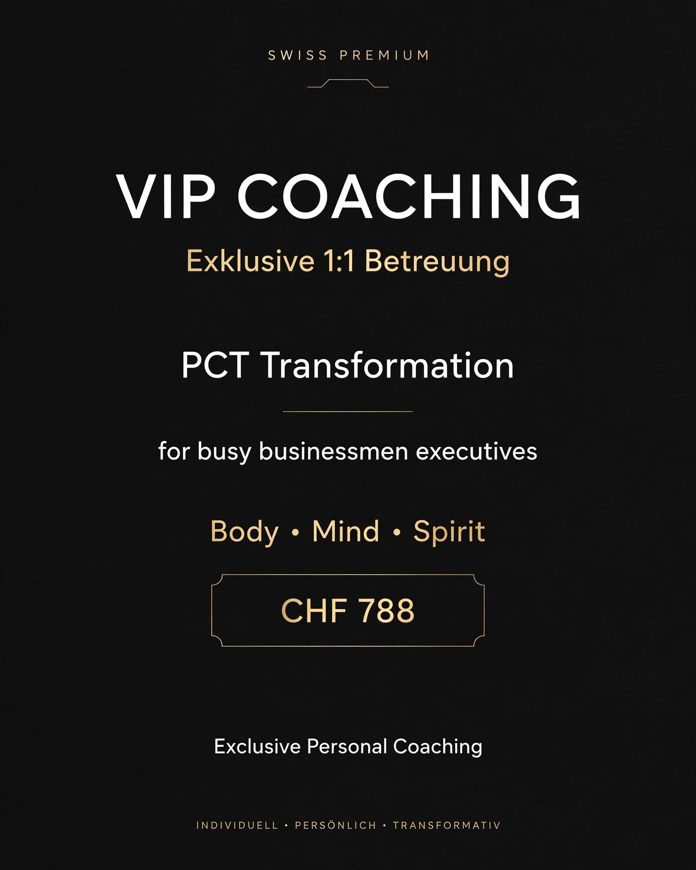 VIP Personal Coaching