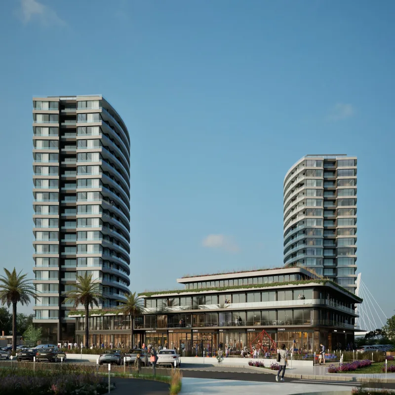 Fachada principal Ventura Tower Carrasco — Carrasco, Montevideo