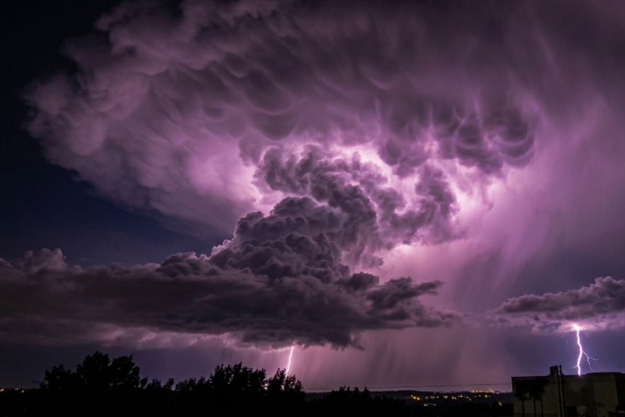 Alerta por fuertes tormentas en el Valle de Punilla