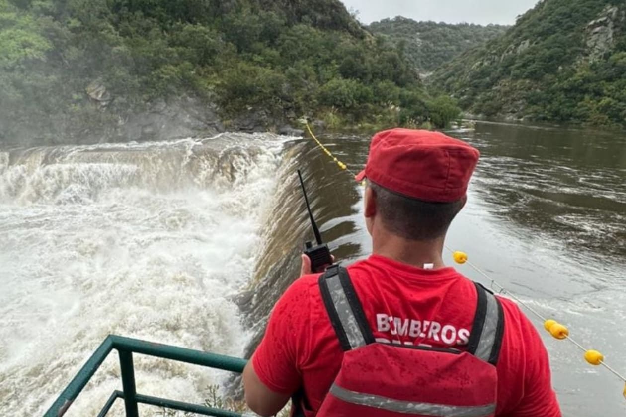 Crecientes en los ríos del Valle de Punilla tras intensas lluvias