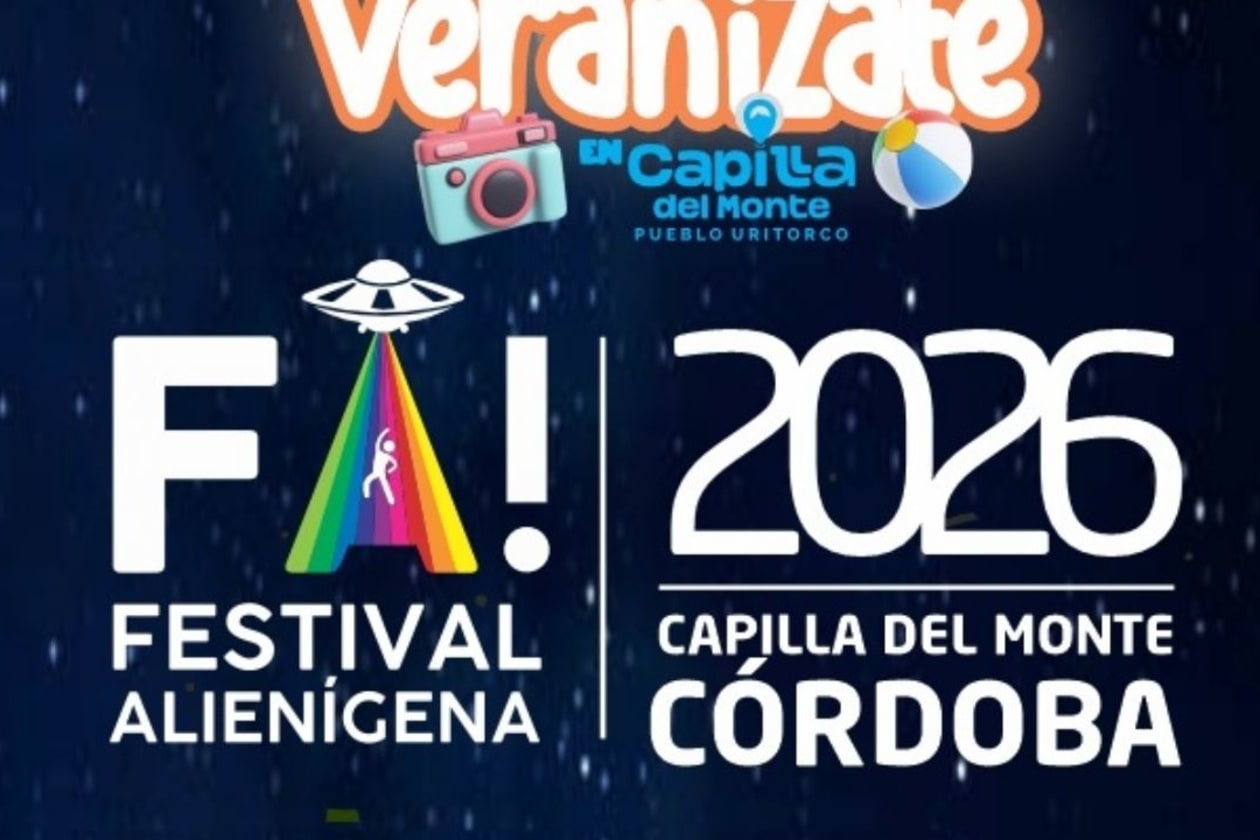 Capilla del Monte se prepara para el Veranzate Festival Alienígena 2026
