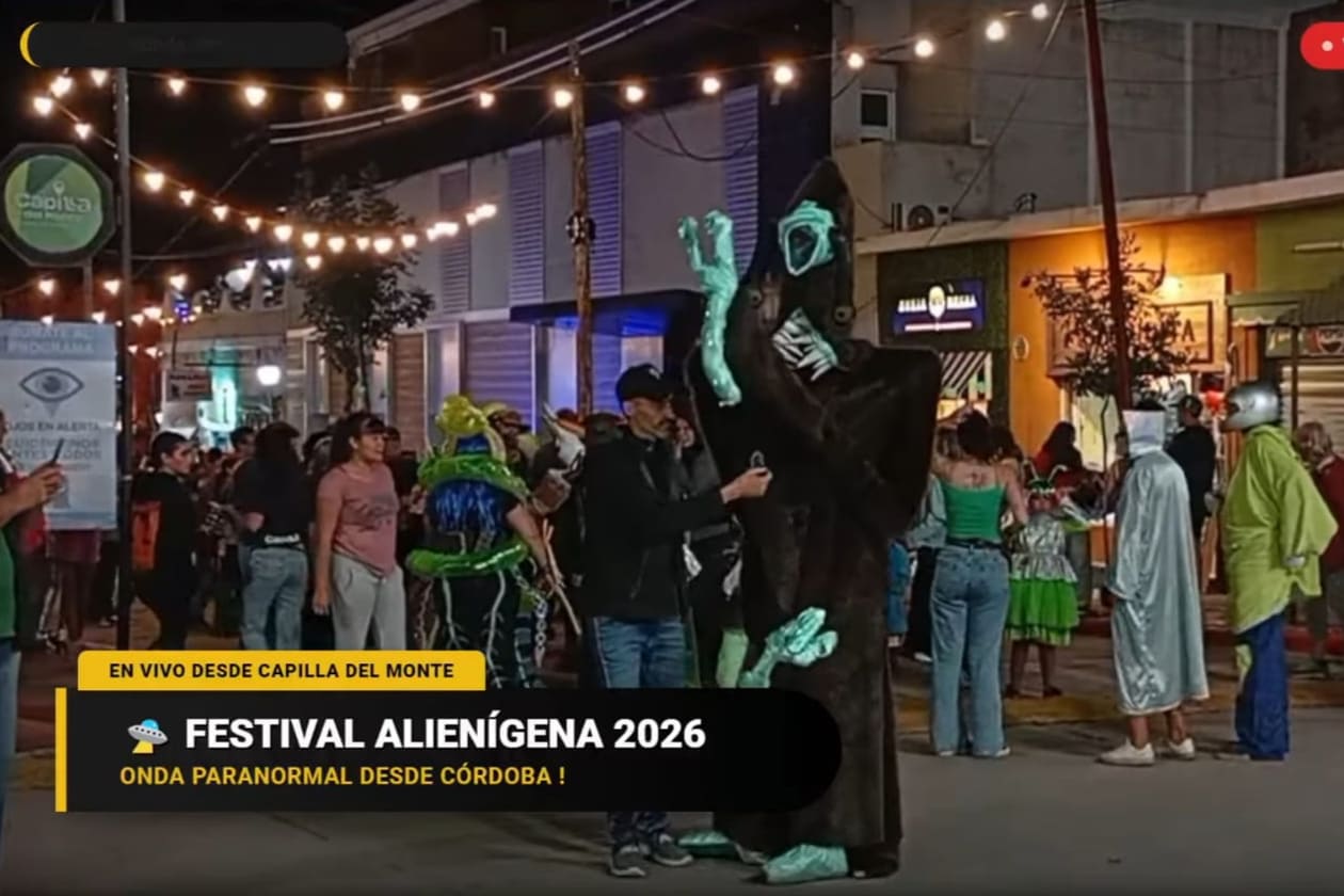Capilla del Monte brilla con el Festival Alienígena 2026 y su transmisión global