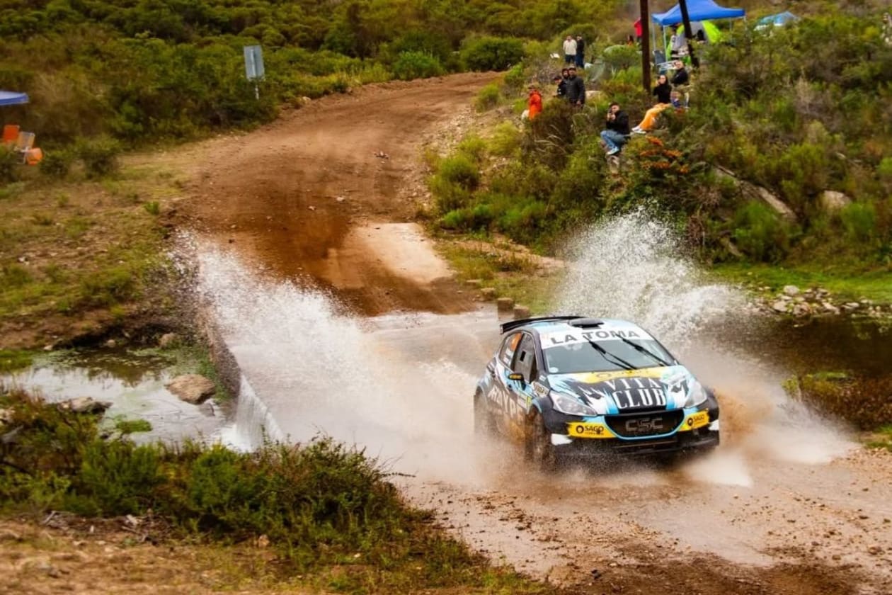 Espectáculo del Rally Argentino en las Sierras de Córdoba