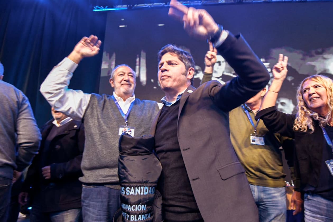 Kicillof en Punilla: Críticas a Milei y respaldo gremial