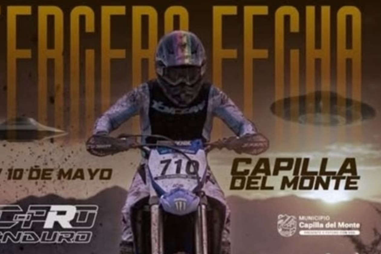 Capilla del Monte se prepara para un fin de semana de enduro espectacular