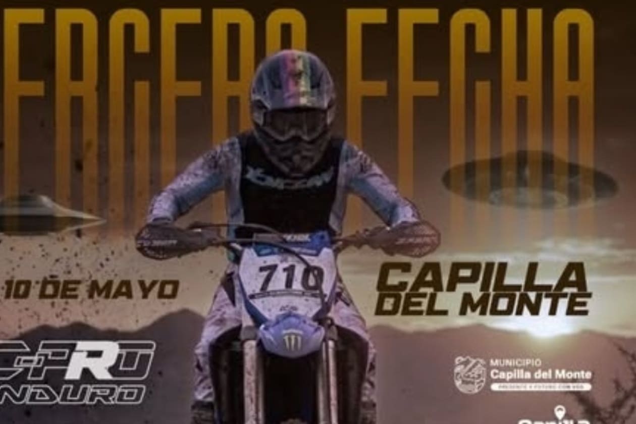 Capilla del Monte se alista para vibrar con el CPRO Enduro