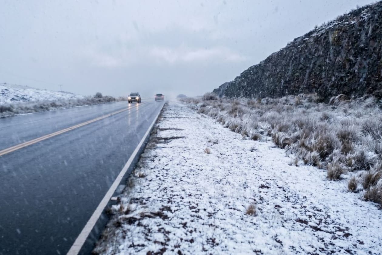 Alerta de nieve y lluvias en las sierras de Córdoba