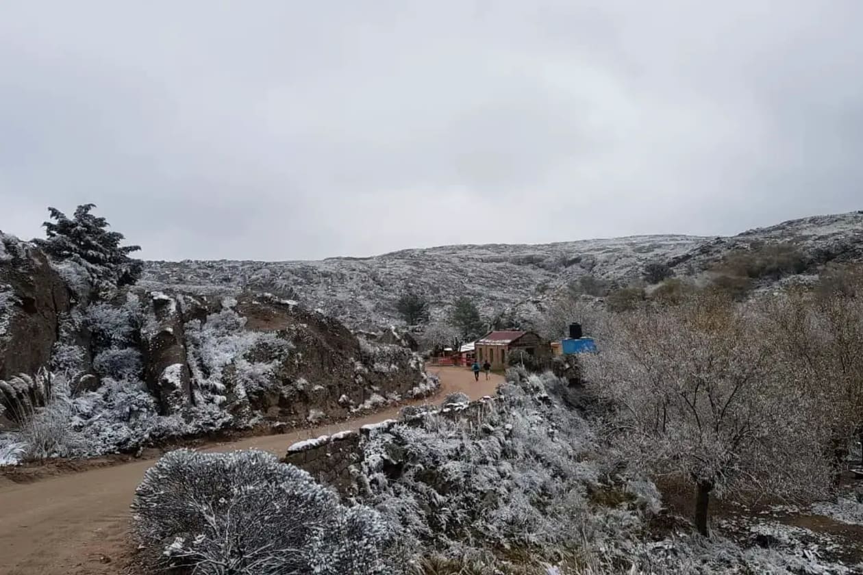 ¿Se viene la primera nevada del año en las sierras de Córdoba?