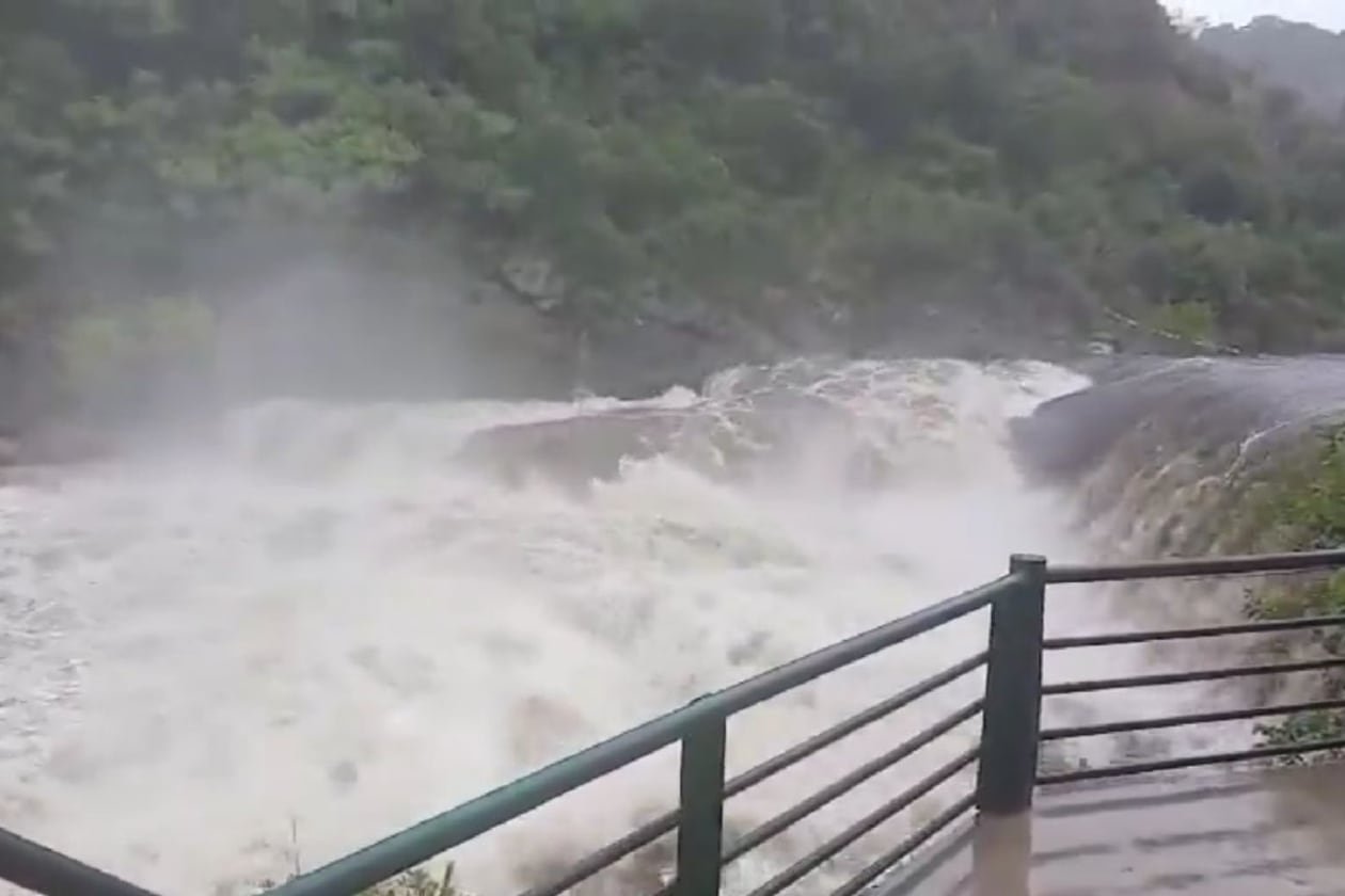 El estruendo del agua en las sierras de Córdoba quedó grabado