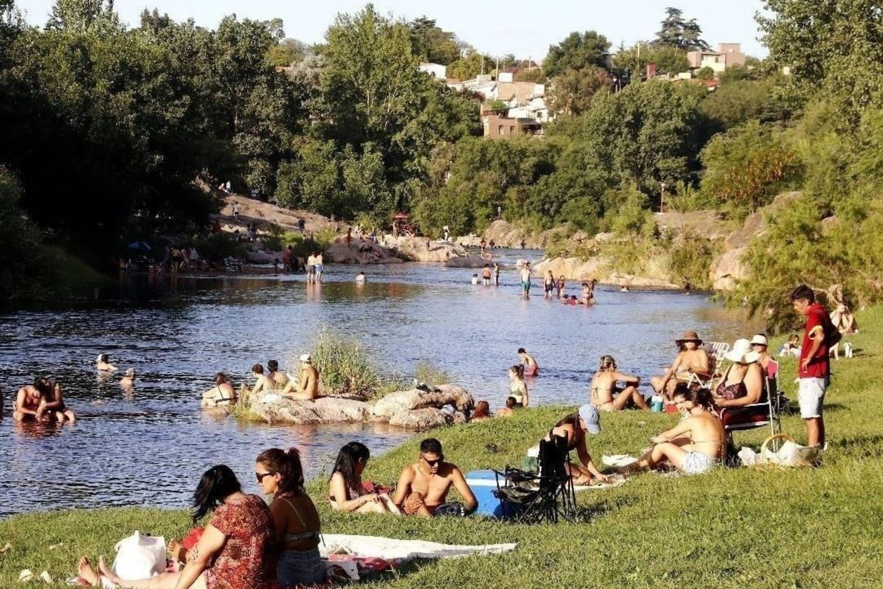 Las sierras de Córdoba vivirán la primera ola de calor del verano