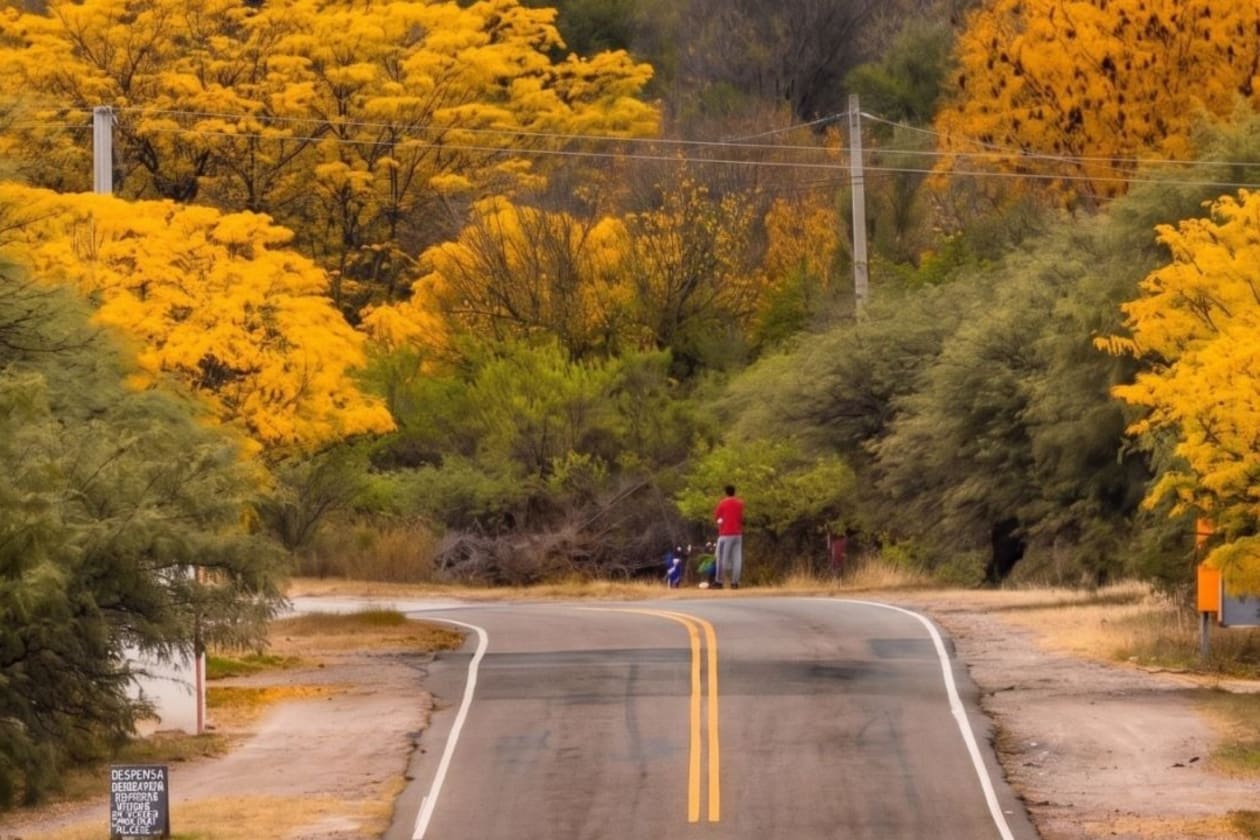 El otoño se despide con cielos grises en las Sierras de Córdoba