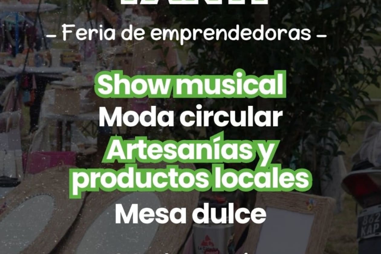 Tanti se viste de fiesta con la Feria de Emprendedores en Los Chañares