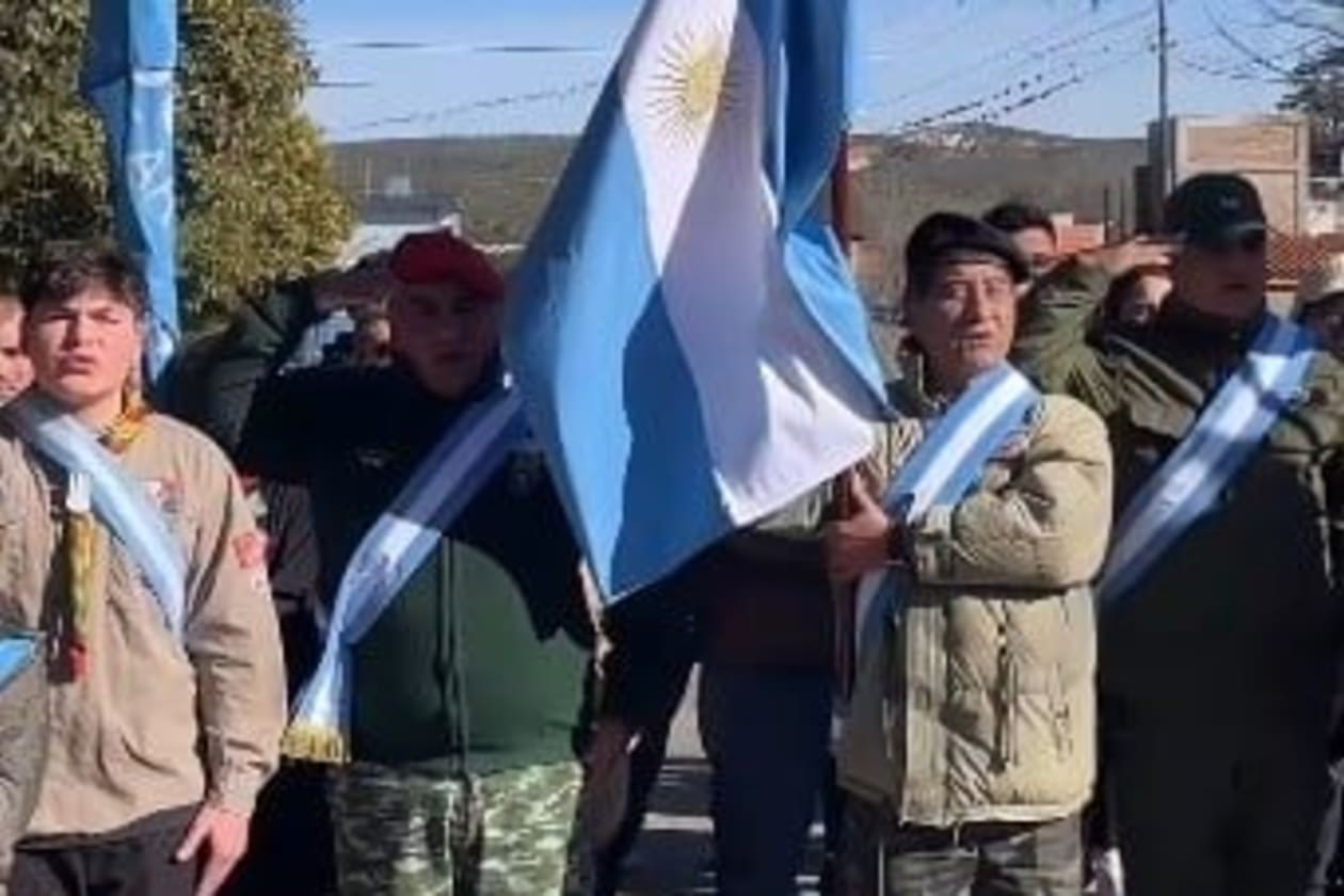 Valle Hermoso rinde homenaje a Belgrano y celebra la promesa de lealtad