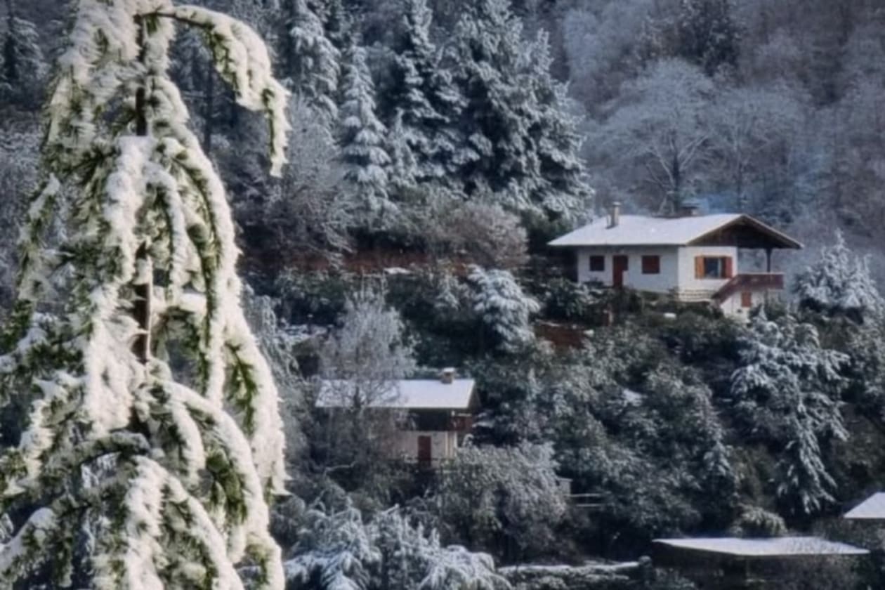 Impresionante nevada transforma las Sierras de Córdoba en un paisaje invernal