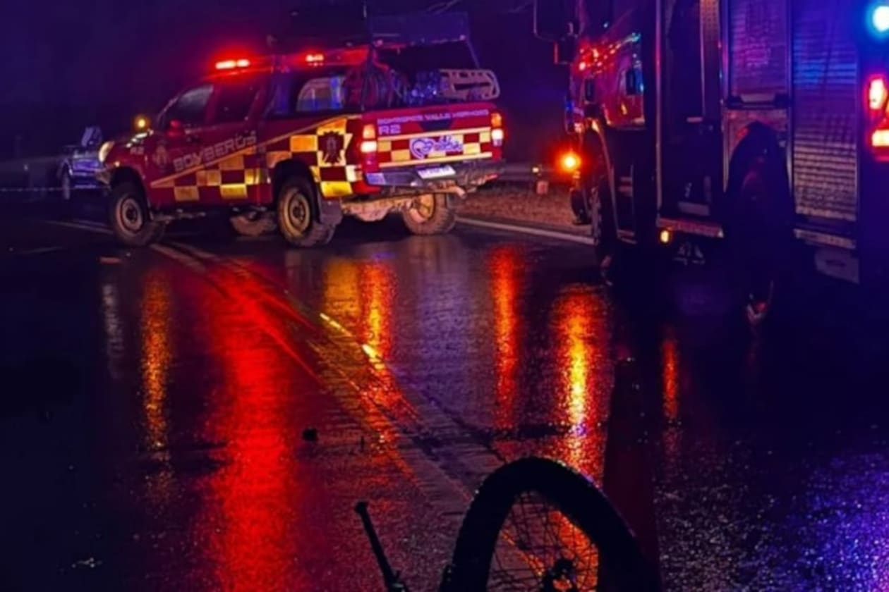 Trágico accidente en Ruta 38: motociclista fallece en choque múltiple