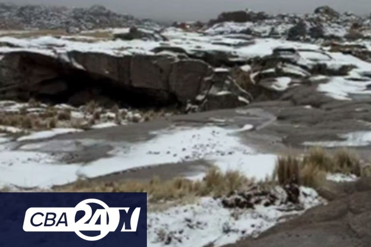 Nevada en las Altas Cumbres: un manto blanco cubre Córdoba
