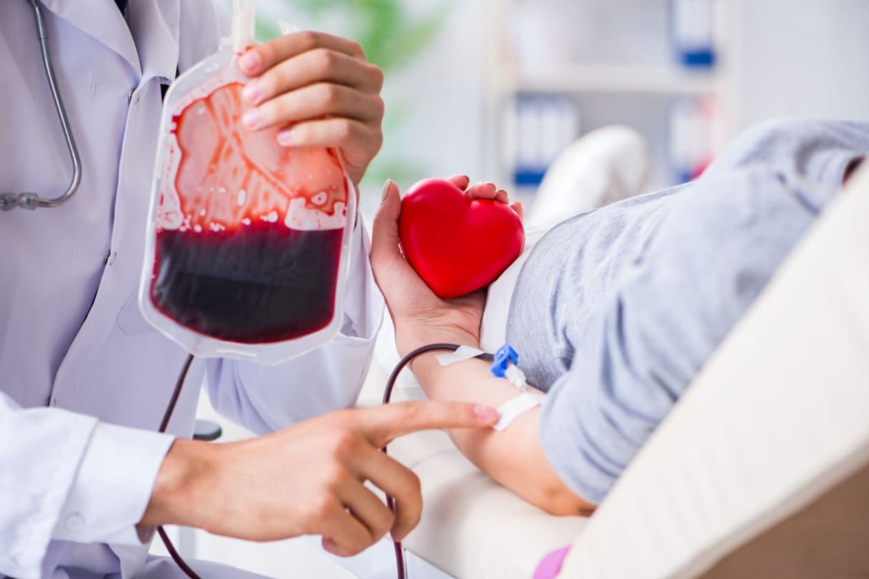Operativo solidario de donación de sangre en Capilla del Monte