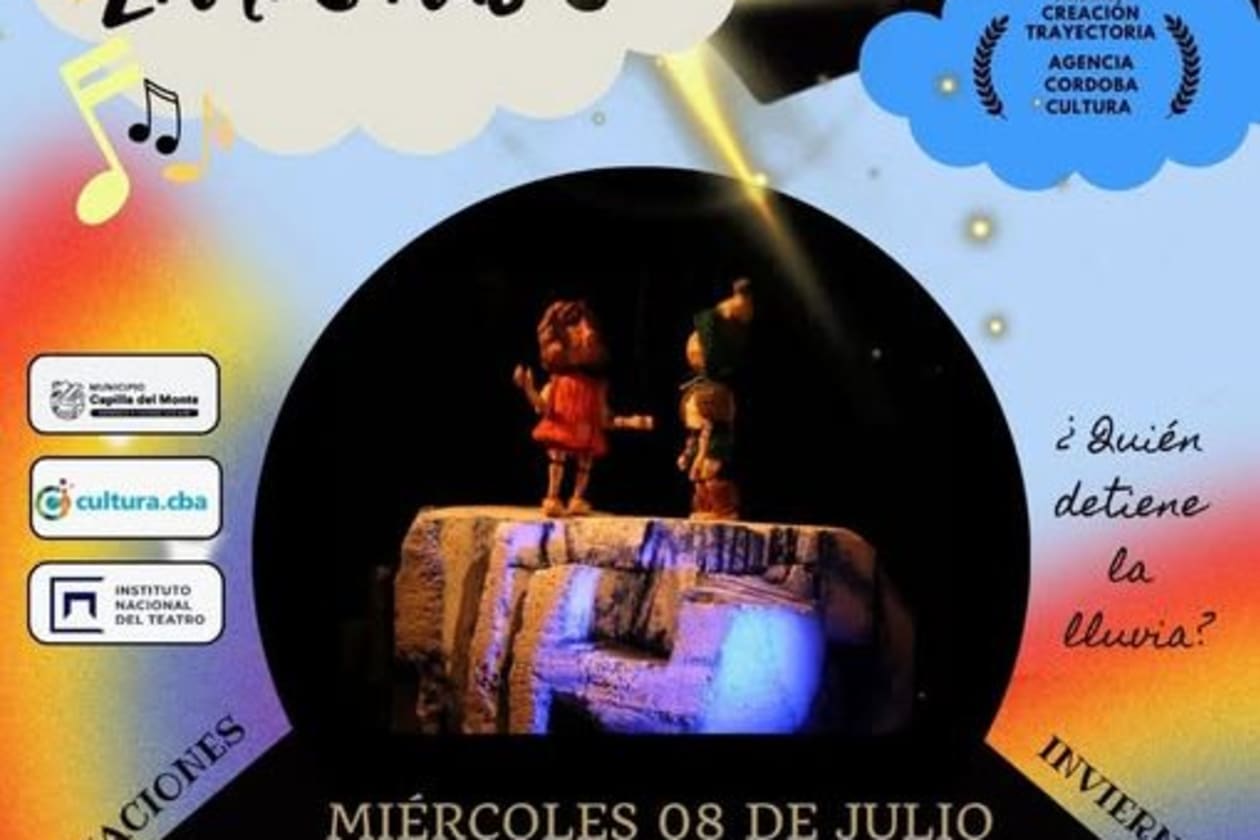 Llega a Capilla del Monte la obra de títeres 'En las nubes'