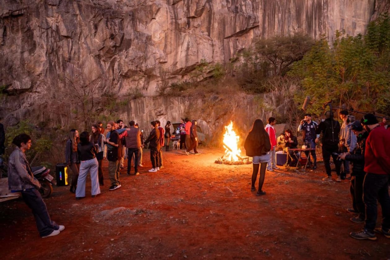 Rodaje de 'No lo Grites' en las Sierras Chicas cordobesas