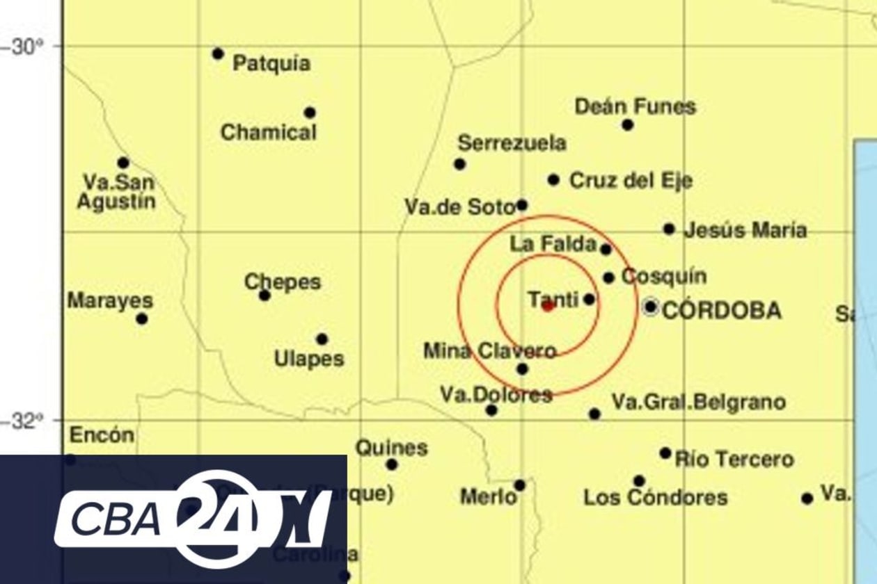 Temblor en el Valle de Punilla: leve sismo sacudió la región