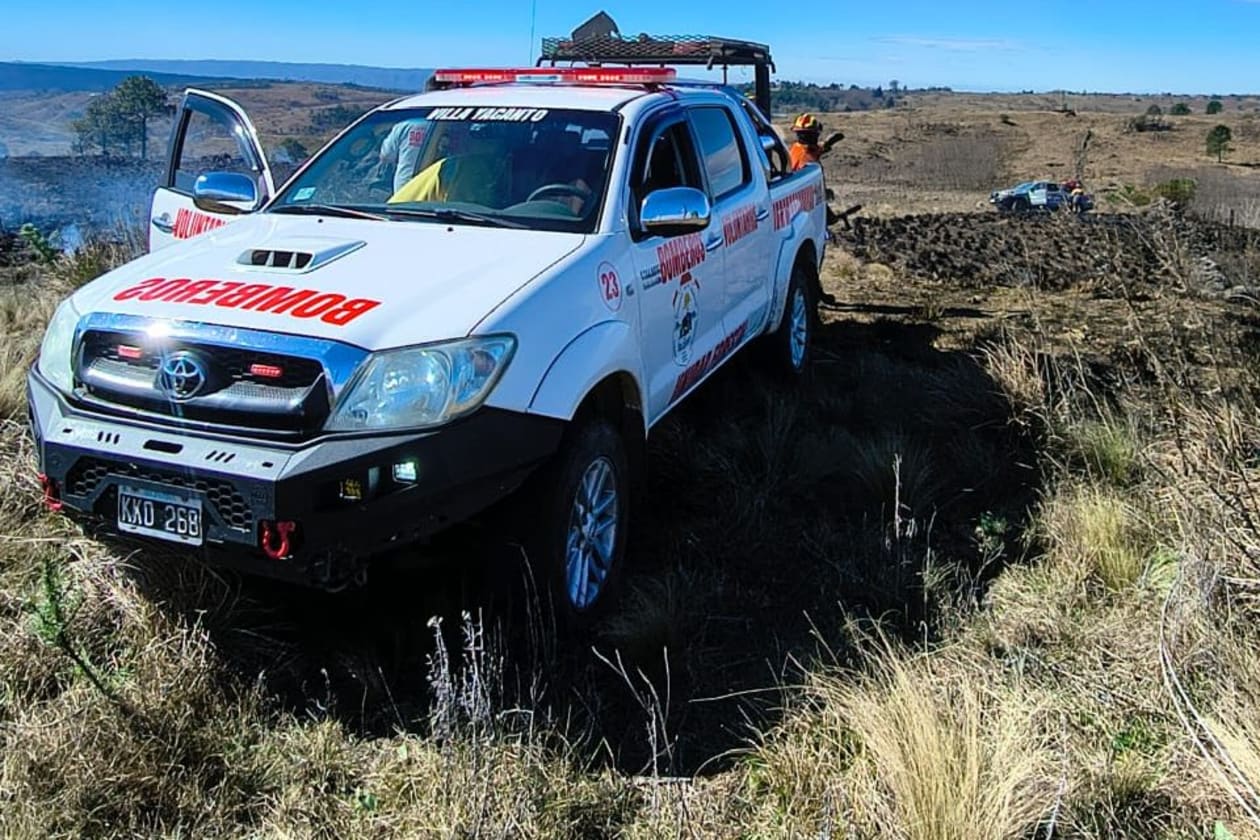Incendio en La Manga: Ruta 38 parcialmente habilitada