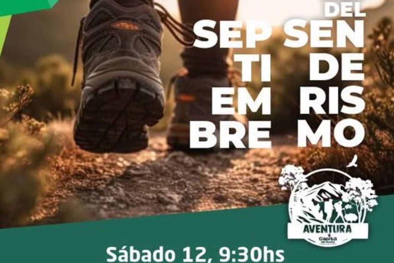 Septiembre: Mes del Senderismo en Capilla del Monte con actividades gratuitas