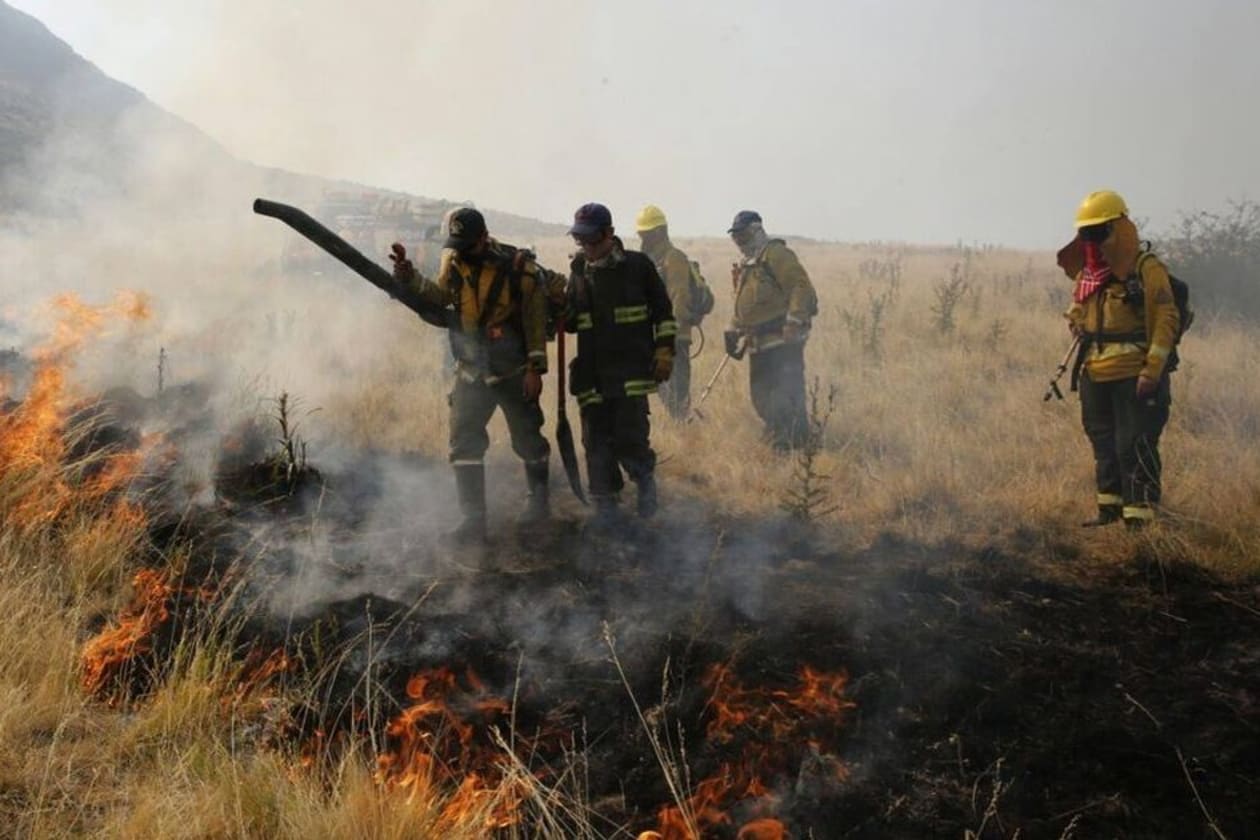 Alerta extrema por incendios en las sierras de Córdoba