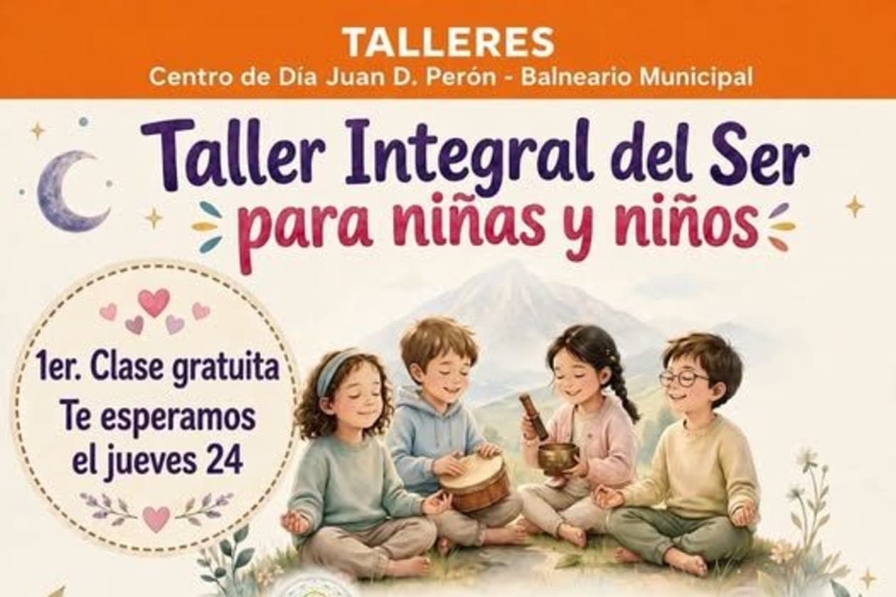 Inicia el taller gratuito 'Semillitas de Luz' en Capilla del Monte