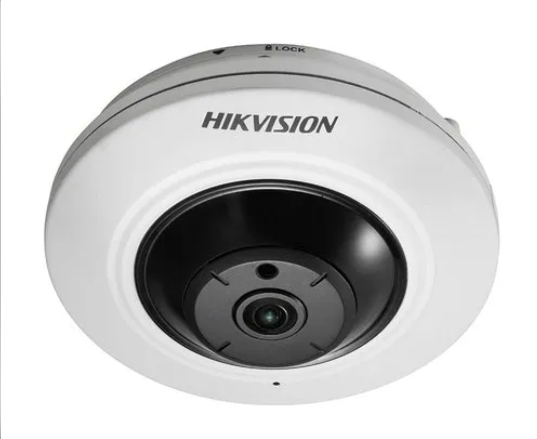 Fisheye IP Camera 3MP 180° Wide Angle Dome Security Camera image 1