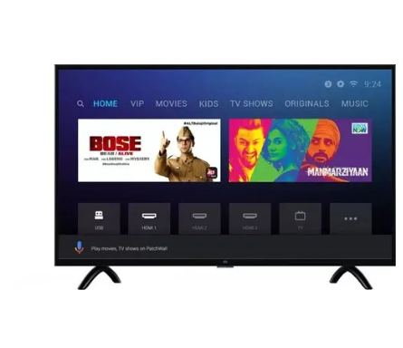 Haier Smart LED TV – Black Smart Television with Wall Mount Stand image 1