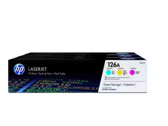 HP 126A Cyan Original LaserJet Toner Cartridge – CE311A image 1