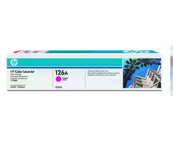 HP 126A Magenta Original LaserJet Toner Cartridge – CE313A image 1