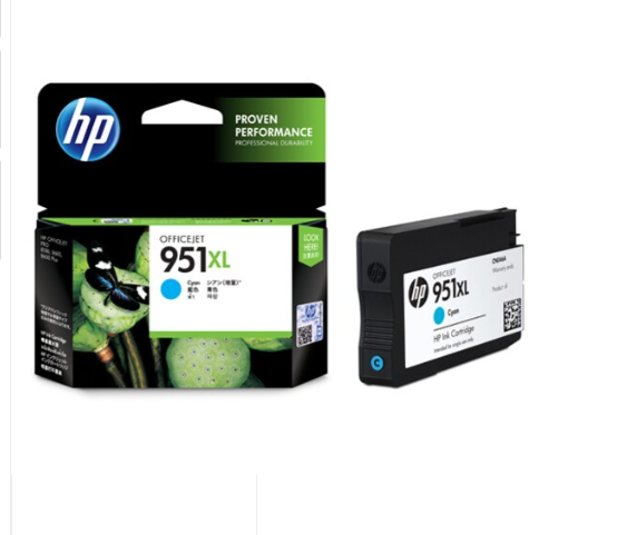 HP 951XL Cyan Ink Cartridge image 1