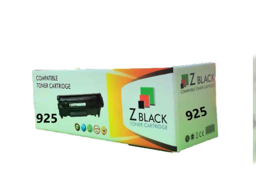 Z BLACK 925 Compatible Toner Cartridge for Canon image 1